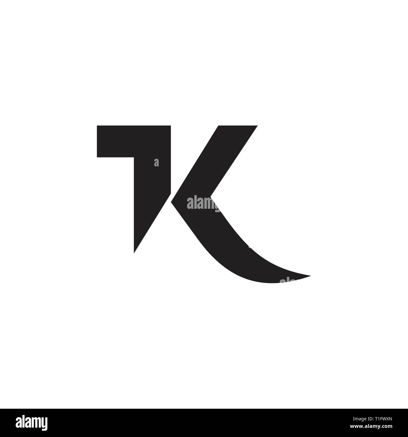 T k. K T logo. K T.