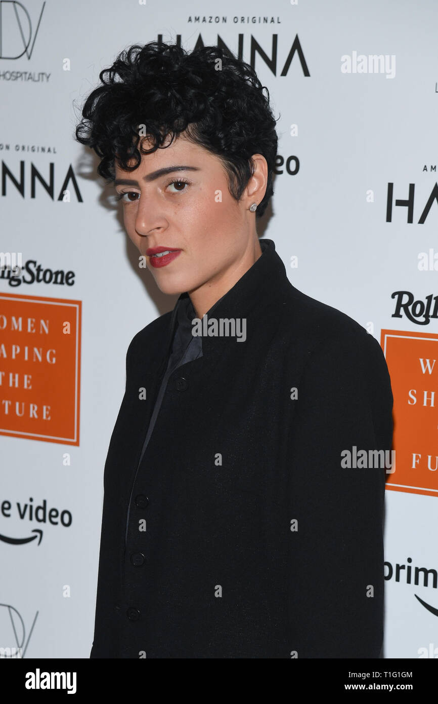 Emily King attends the Rolling Stone's Women Shaping The Future Brunch at the Altman Building on March 20, 2019 in New York City. Stock Photo