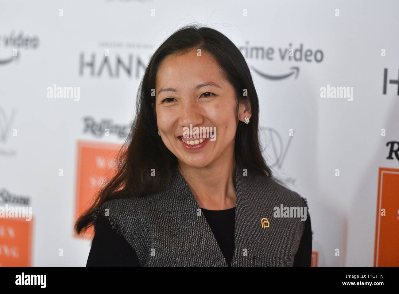 Leana Wen attends the Rolling Stone's Women Shaping The Future Brunch at the Altman Building on March 20, 2019 in New York City. Stock Photo