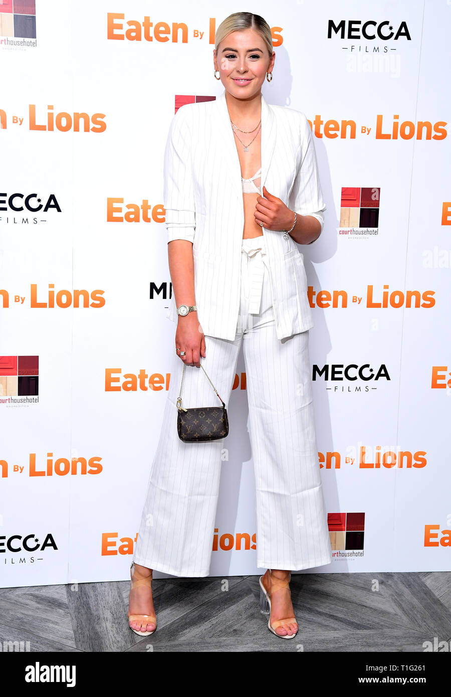 Sian Owen attending the Eaten by Lions Premiere held at The Courthouse ...