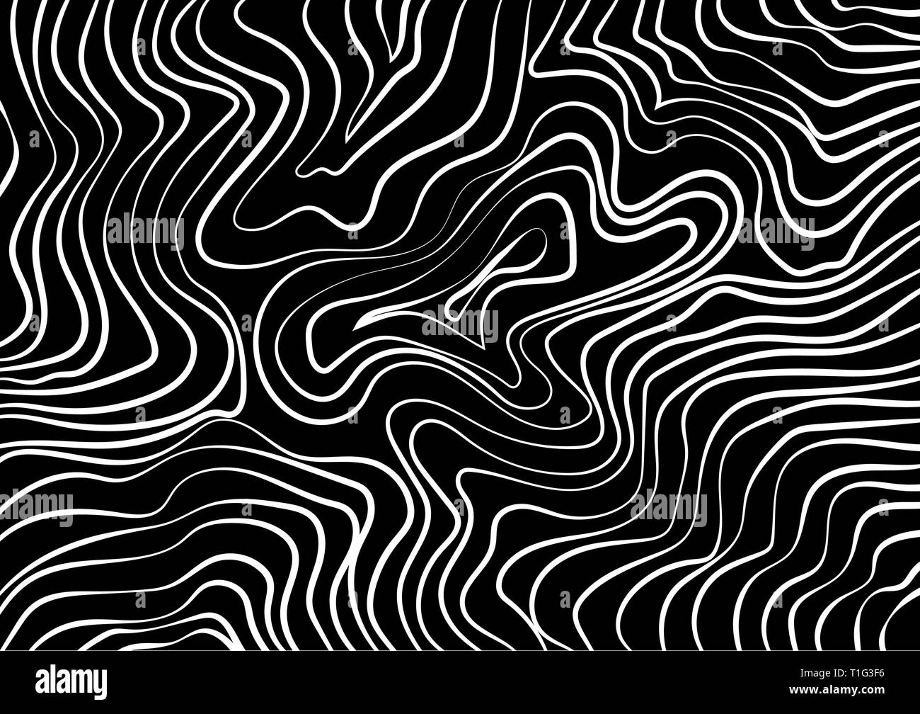 Abstract background, white lines on black background, flat design Stock  Vector Image & Art - Alamy