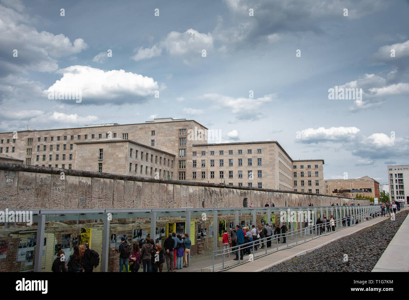 Berlin, Germany Topographie des Terrors, outdoor museum located in