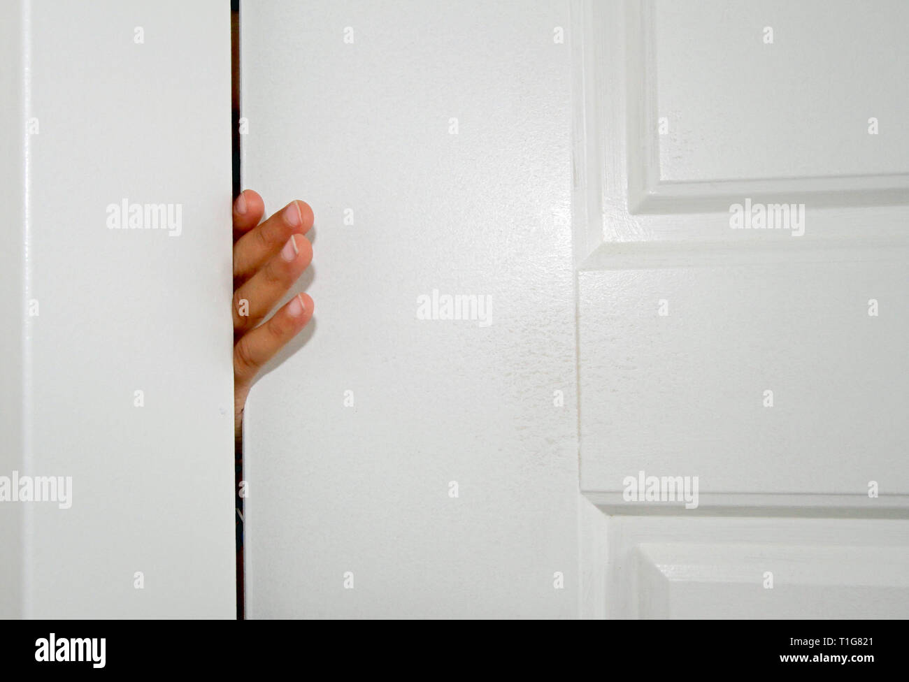 Hand Door Frame Stock Photos Hand Door Frame Stock Images