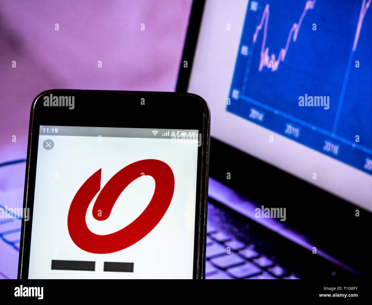 In this photo illustration a Daito Trust Construction Co., Ltd. logo