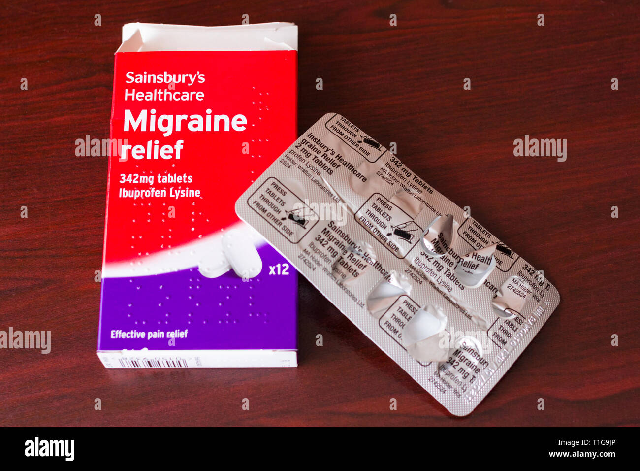 Ibuprofen Lysine Tablets High Resolution Stock Photography And Images Alamy