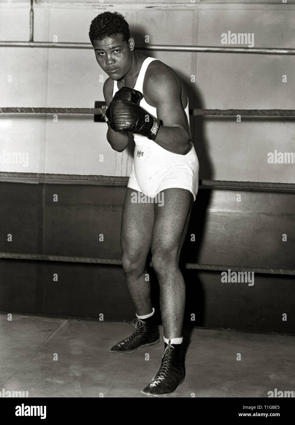 Heavyweight boxers Black and White Stock Photos & Images - Alamy