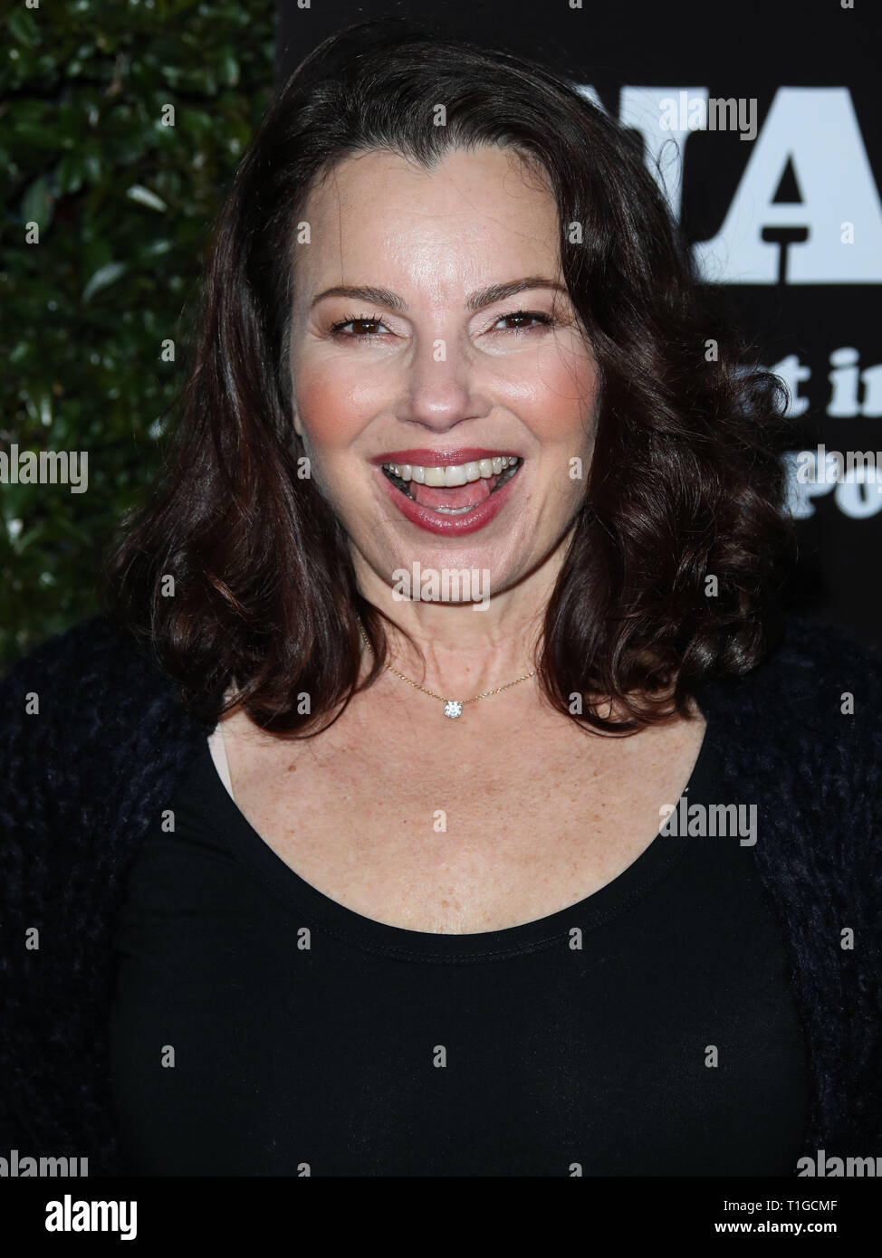 LOS ANGELES, CA, USA - MARCH 22: Actress Fran Drescher arrives at The