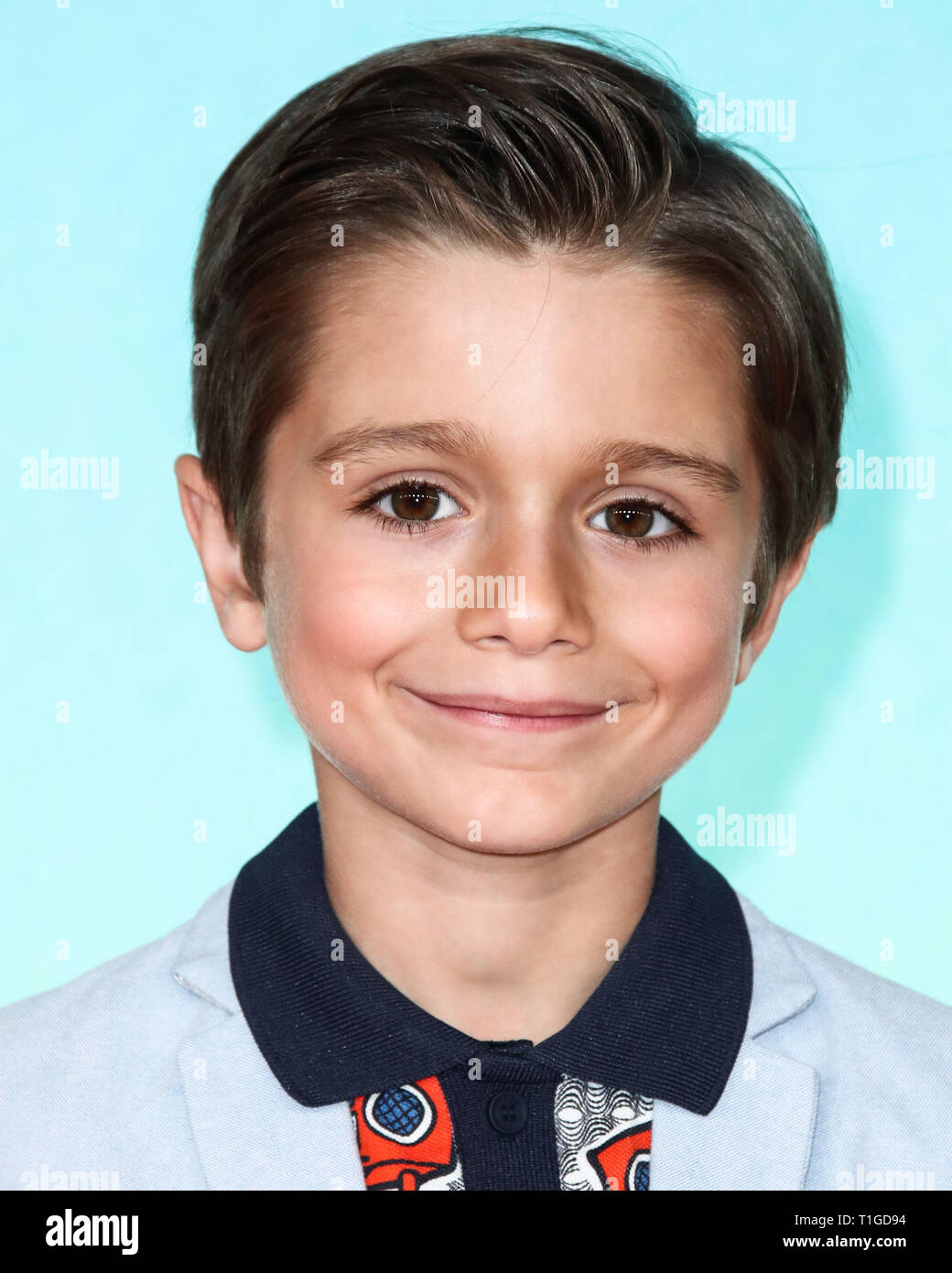 LOS ANGELES, CA, USA - MARCH 23: Julian Edwards arrives at Nickelodeon