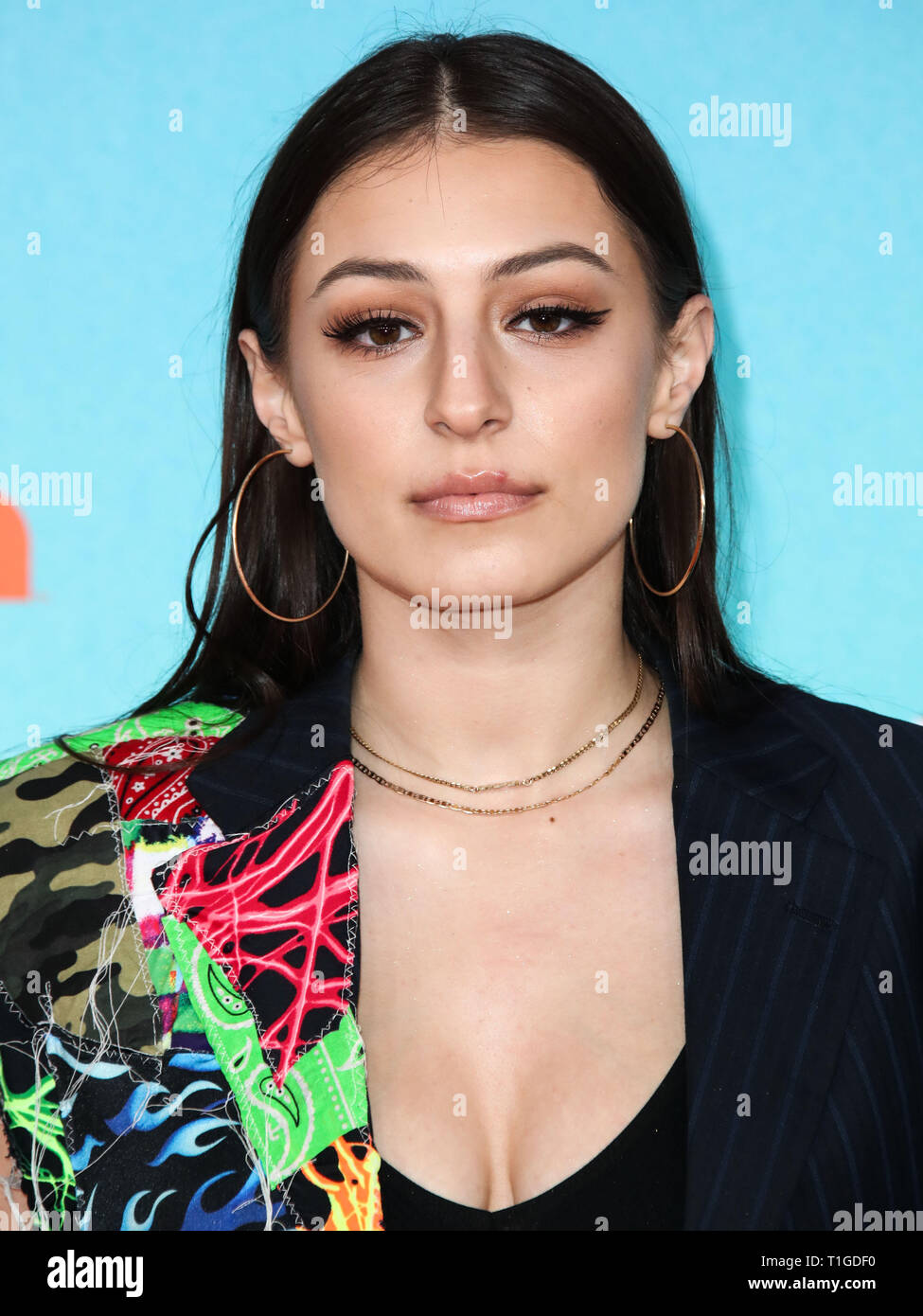 LOS ANGELES, CA, USA MARCH 23 Brianna Mazzola arrives at Nickelodeon