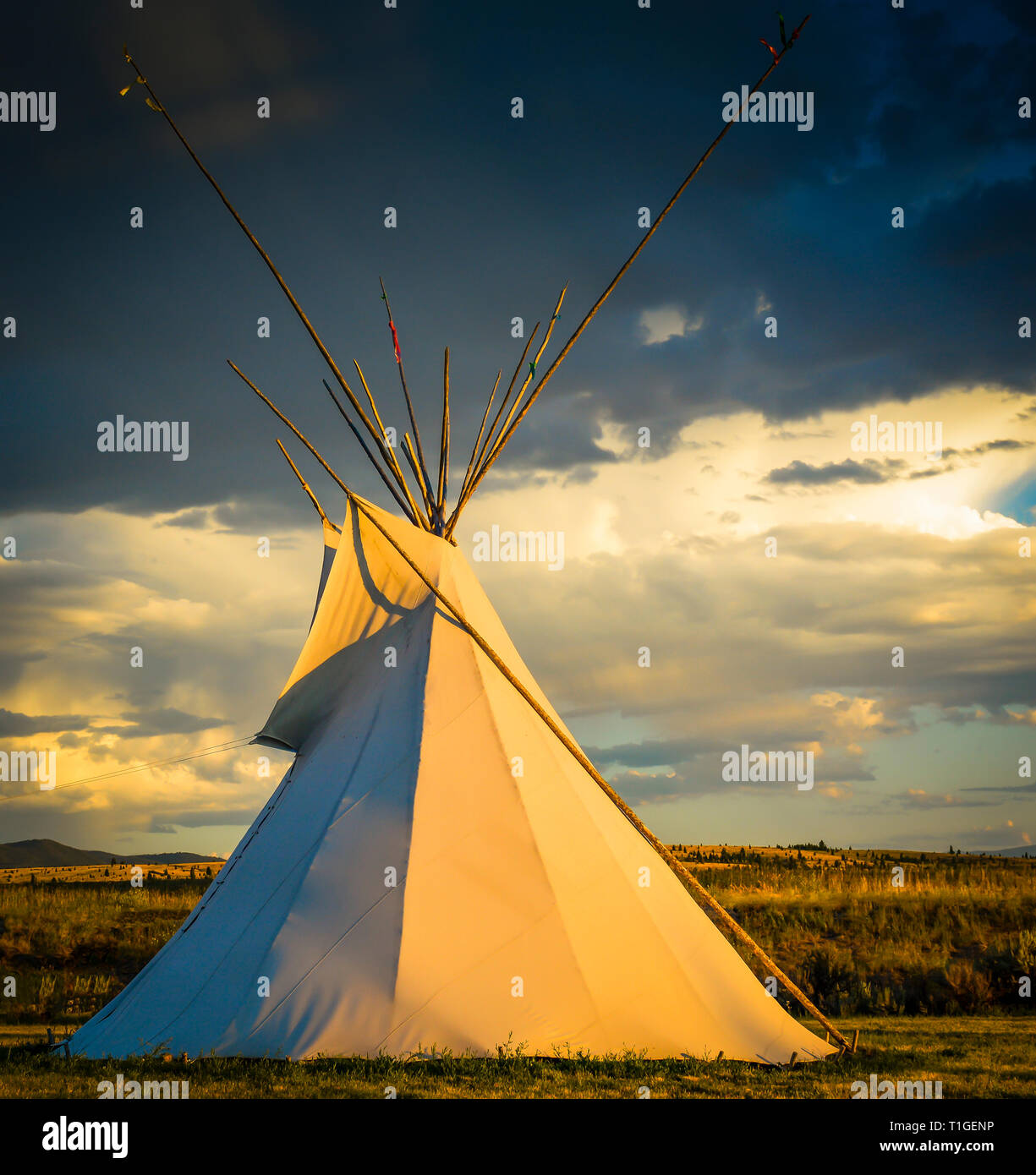 Native Tp House Native american house design hi-res stock photography and images - Alamy