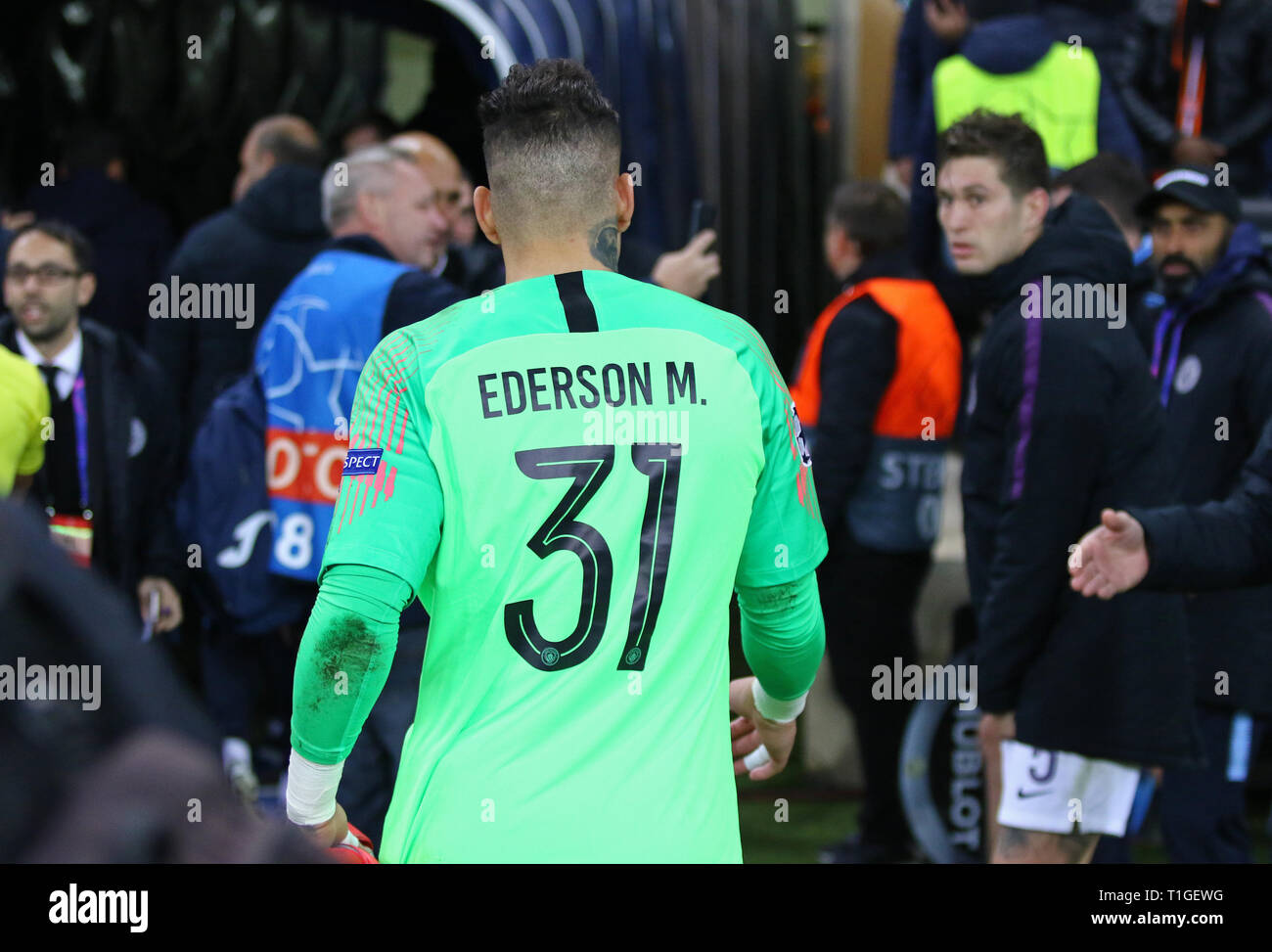 ederson jersey number