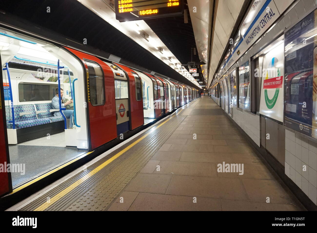 Walthamstow Underground Station, London Stock Photo Alamy