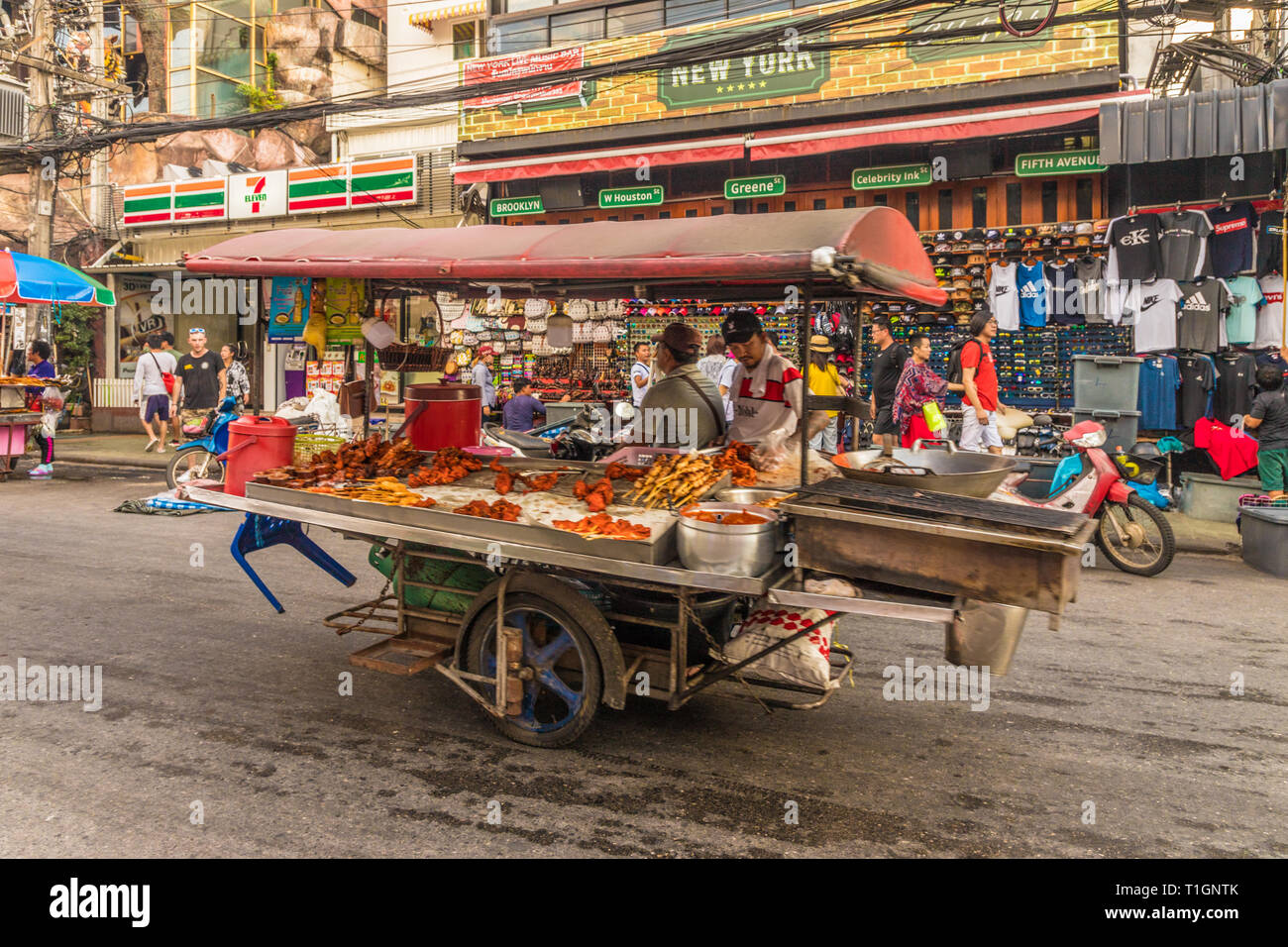 Street Hawker Thailand Stock Photos Street Hawker Thailand Stock