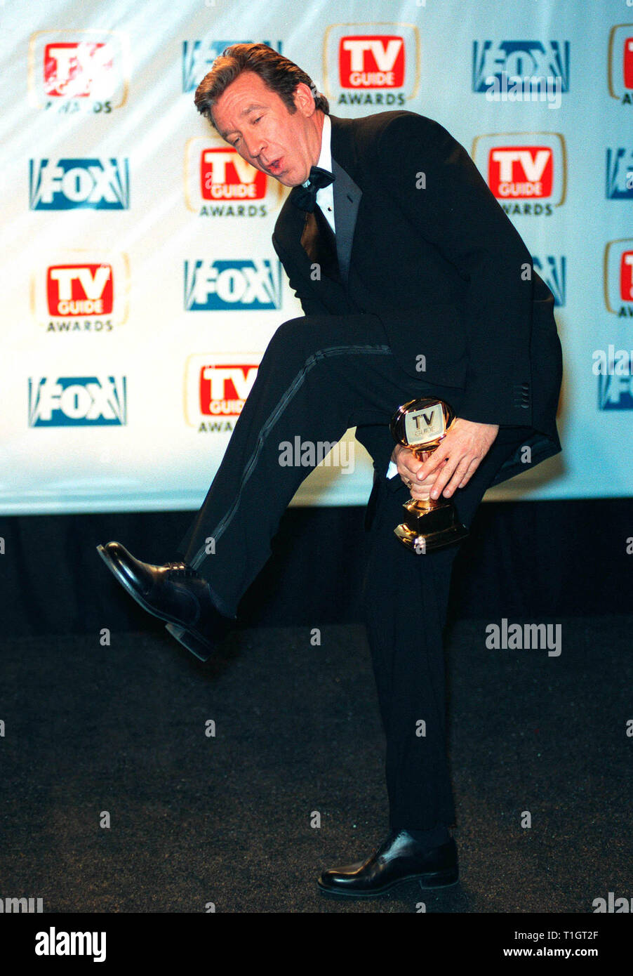 LOS ANGELES, CA - February 1, 1999:  'Home Improvement' star TIM ALLEN at the 1st Annual TV Guide Awards in Los Angeles. He won for Favorite Actor in a Comedy. © Paul Smith / Featureflash Stock Photo
