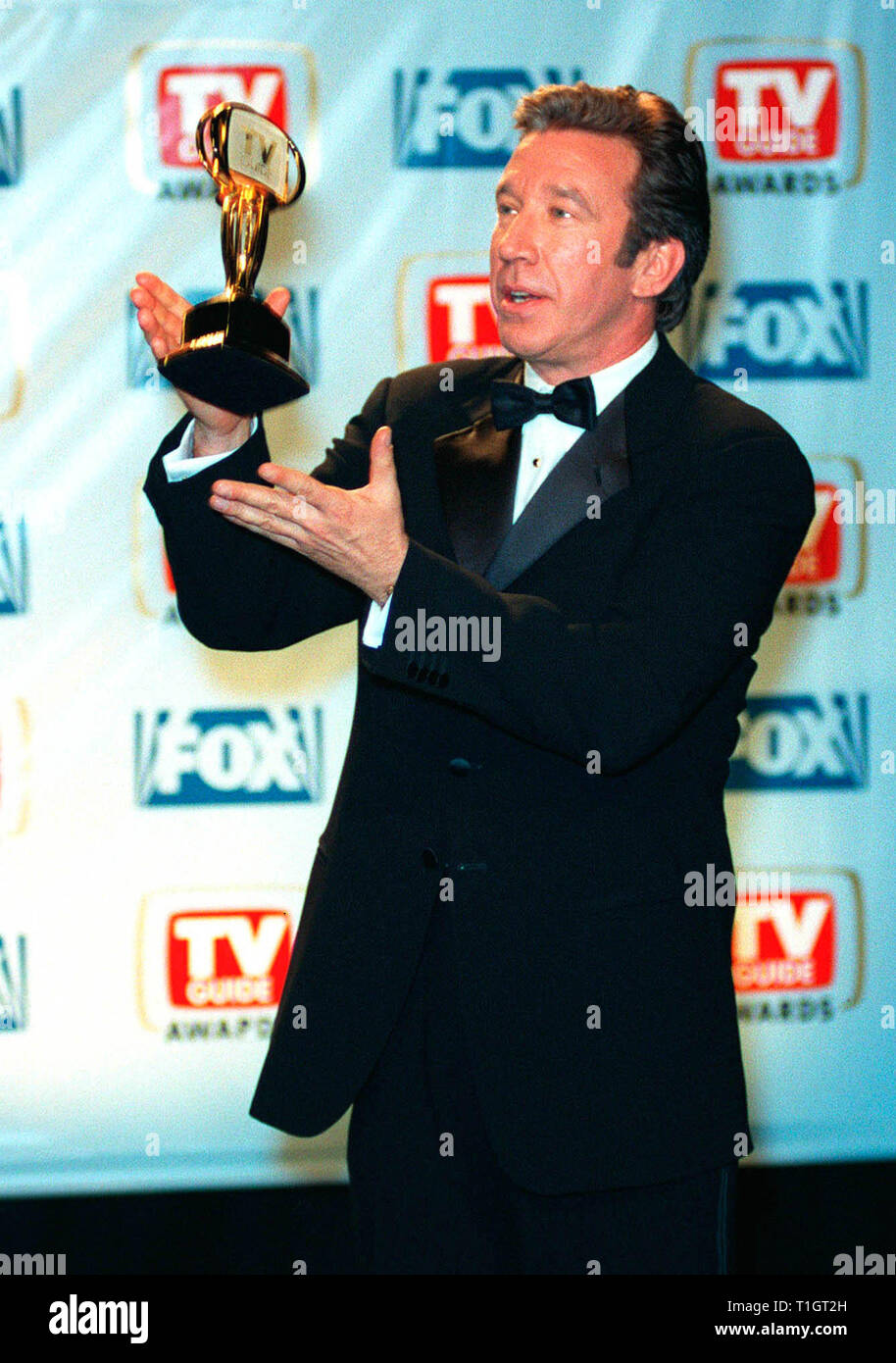 LOS ANGELES, CA - February 1, 1999:  'Home Improvement' star TIM ALLEN at the 1st Annual TV Guide Awards in Los Angeles. He won for Favorite Actor in a Comedy. © Paul Smith / Featureflash Stock Photo