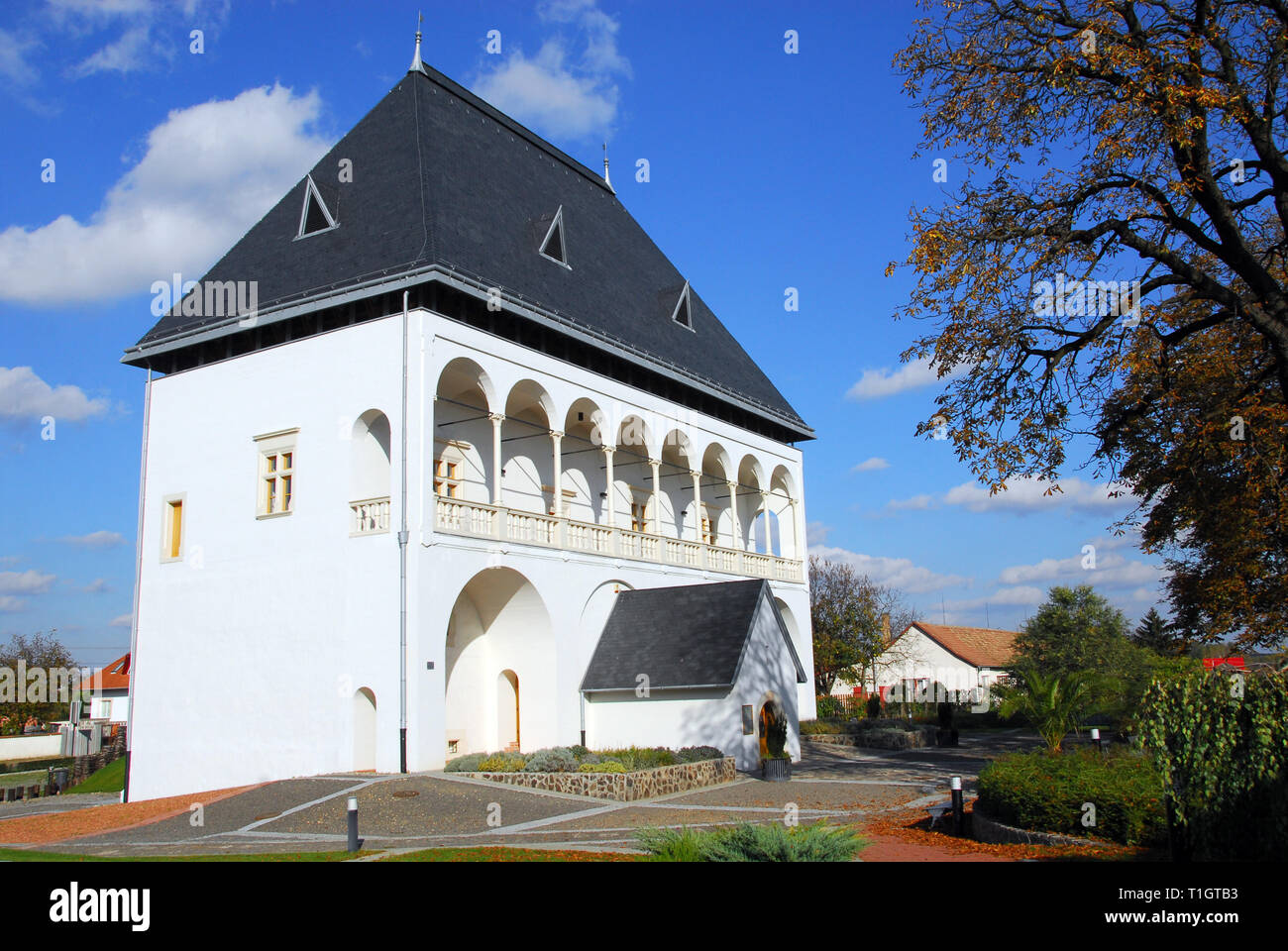 Bathory castle, Nyírbátor, Hungary. Bathorykastely, Nyirbator