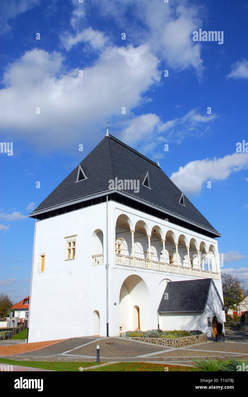 Bathory castle, Nyírbátor, Hungary. Bathorykastely, Nyirbator