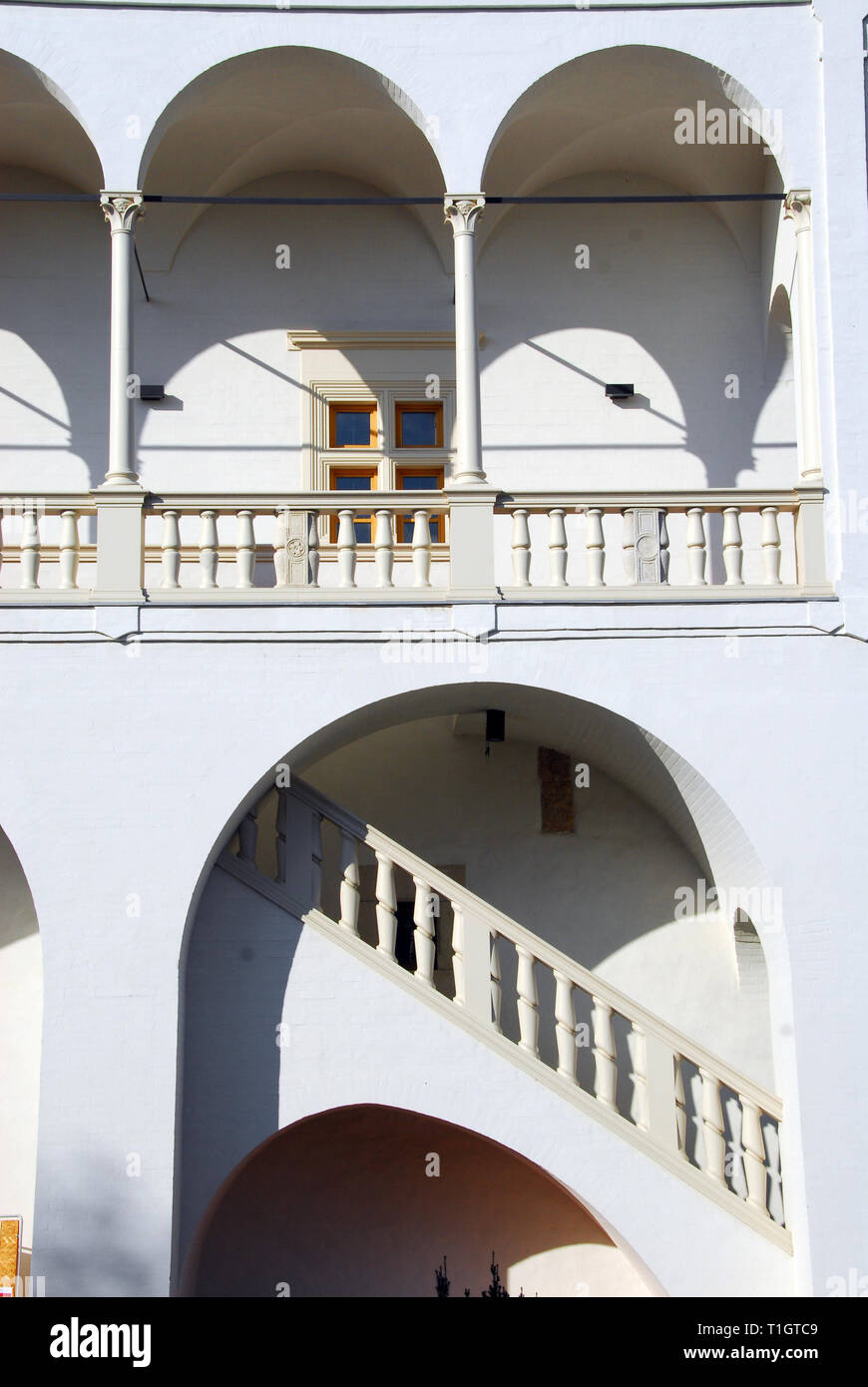 Bathory castle, Nyírbátor, Hungary. Bathorykastely, Nyirbator
