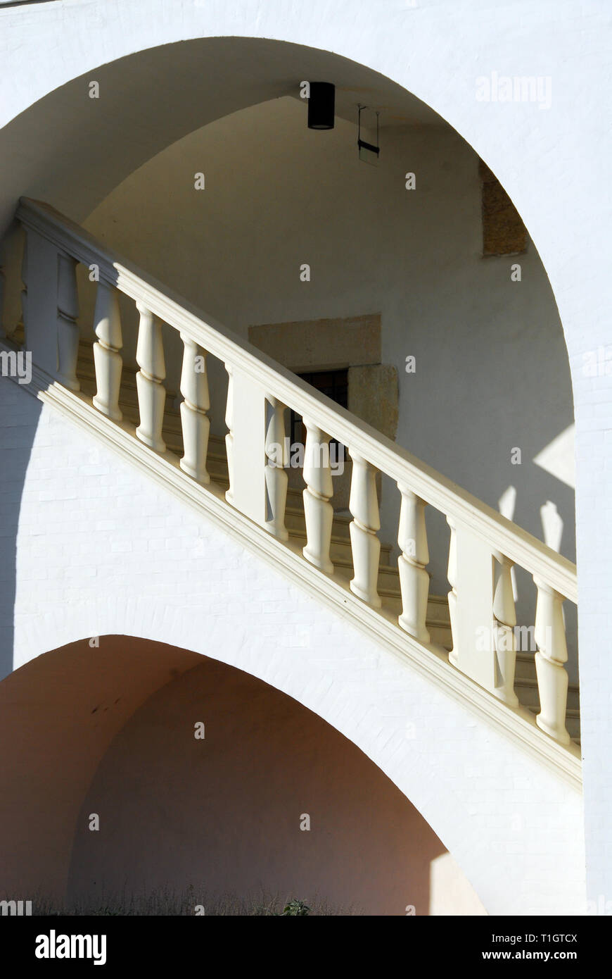 Bathory castle, Nyírbátor, Hungary. Bathorykastely, Nyirbator