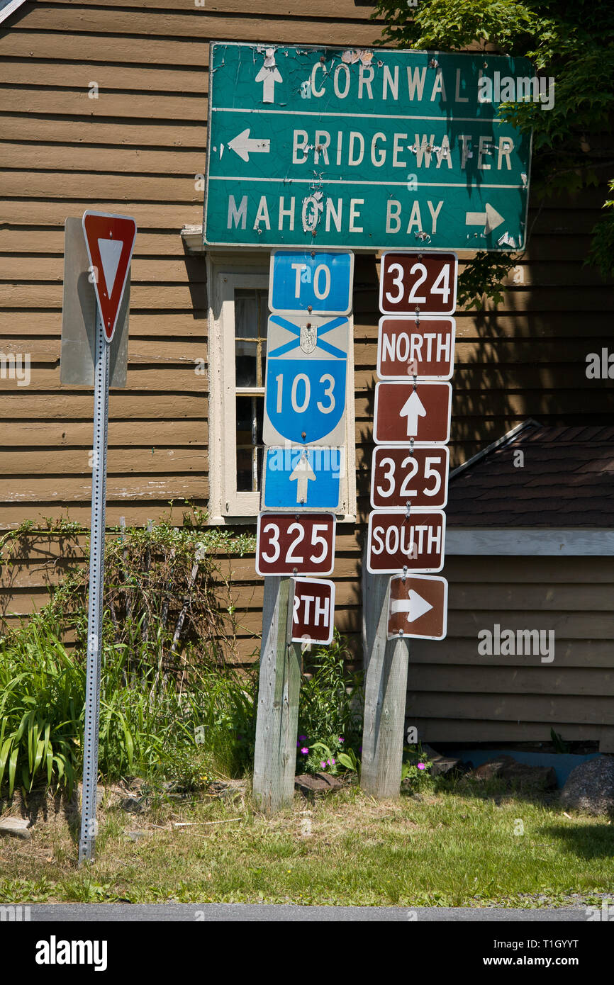 Blockhouse, Lunenburg County, Nova Scotia, Canada Stock Photo Alamy