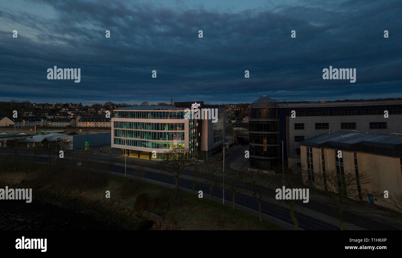 Neptune Energy, Esplanade, Aberdeen, Oil and gas company, Comercial office space. Stock Photo