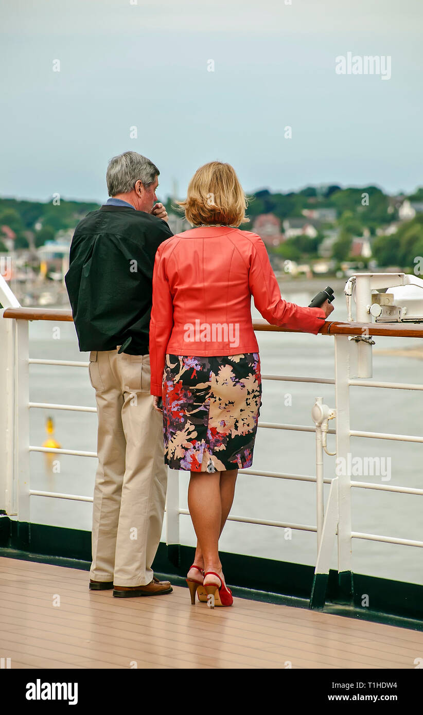 middle aged couple Stock Photo