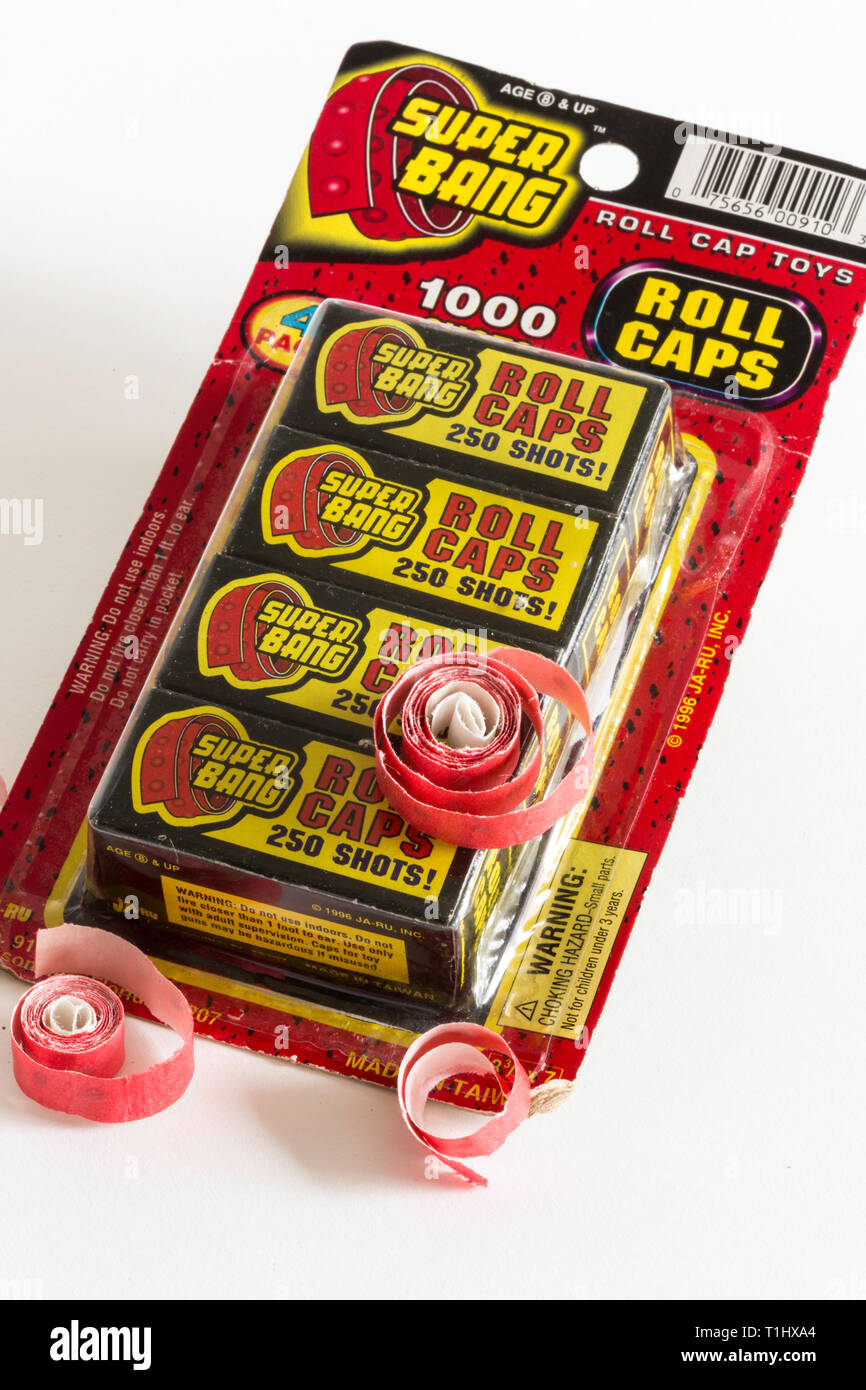 Paper cap gun rolls hires stock photography and images Alamy