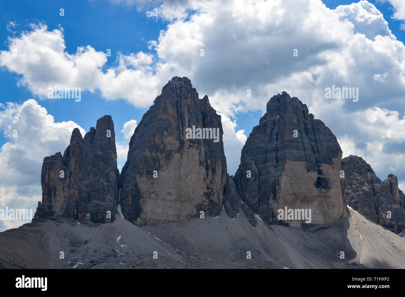 The three peaks in the dolomites hi-res stock photography and images ...