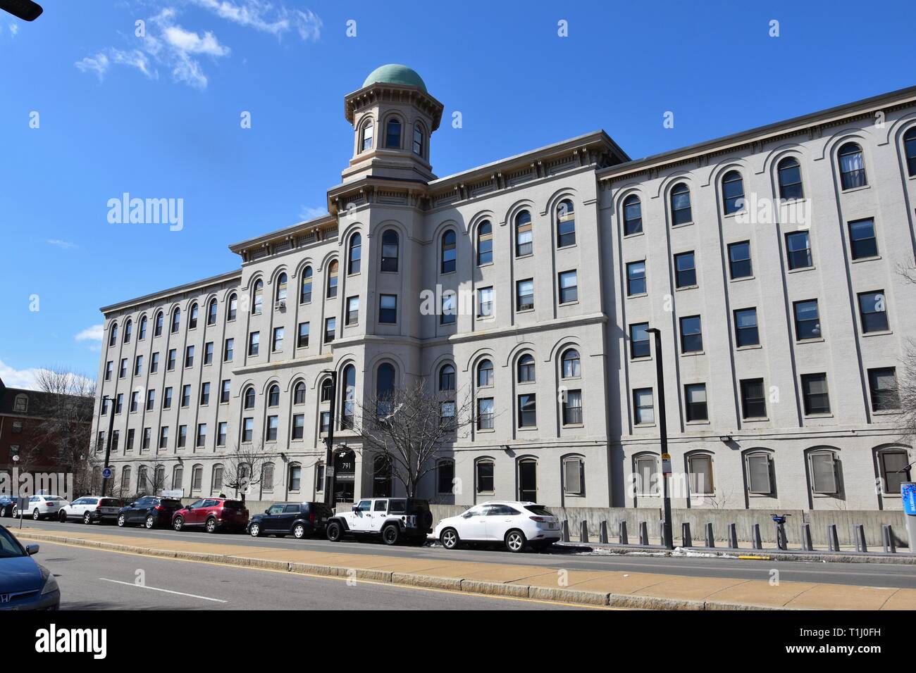 The historic Chickering Piano Factory, once one of the largest buildings in  the U.S., located in the South End/Lower Roxbury, Boston, Massachusetts  Stock Photo - Alamy