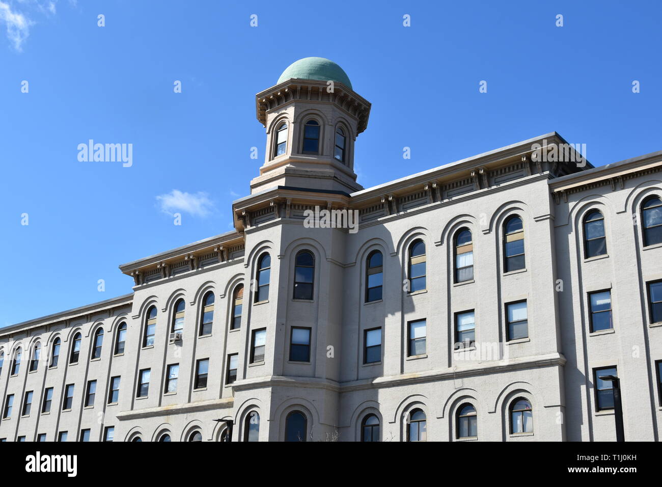 The historic Chickering Piano Factory, once one of the largest