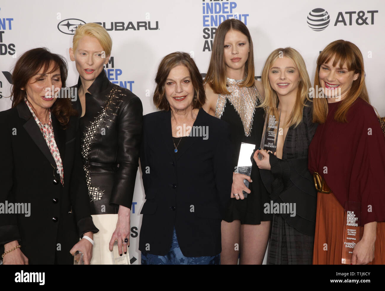 Celebrities Attend 2019 Independent Spirit Awards Press Room