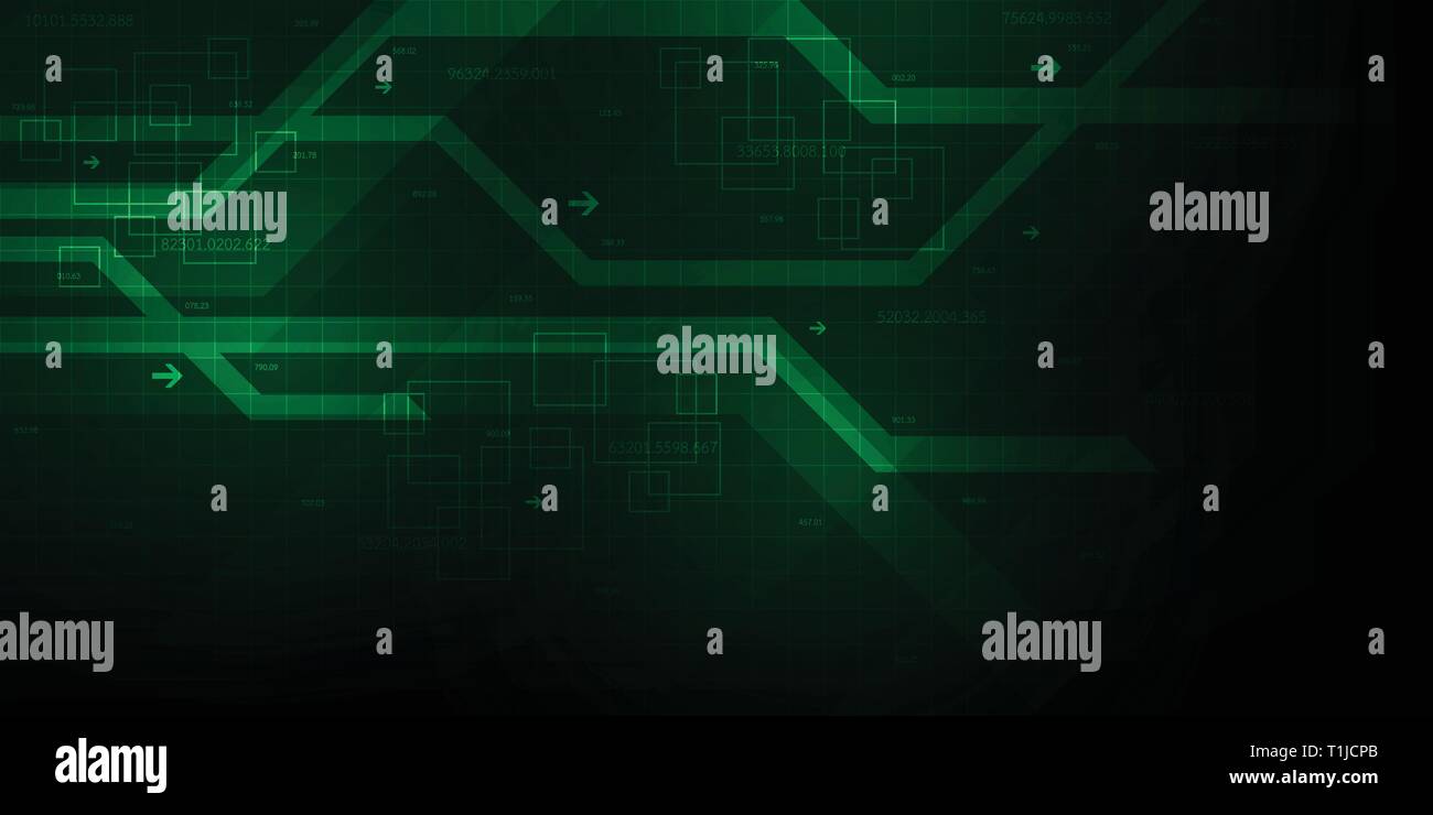 Vector background technology in the concept of digital Stock Vector ...