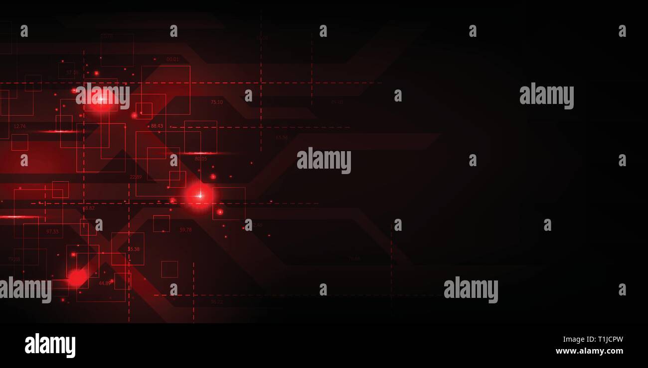 Vector background technology in the concept of digital Stock Vector ...