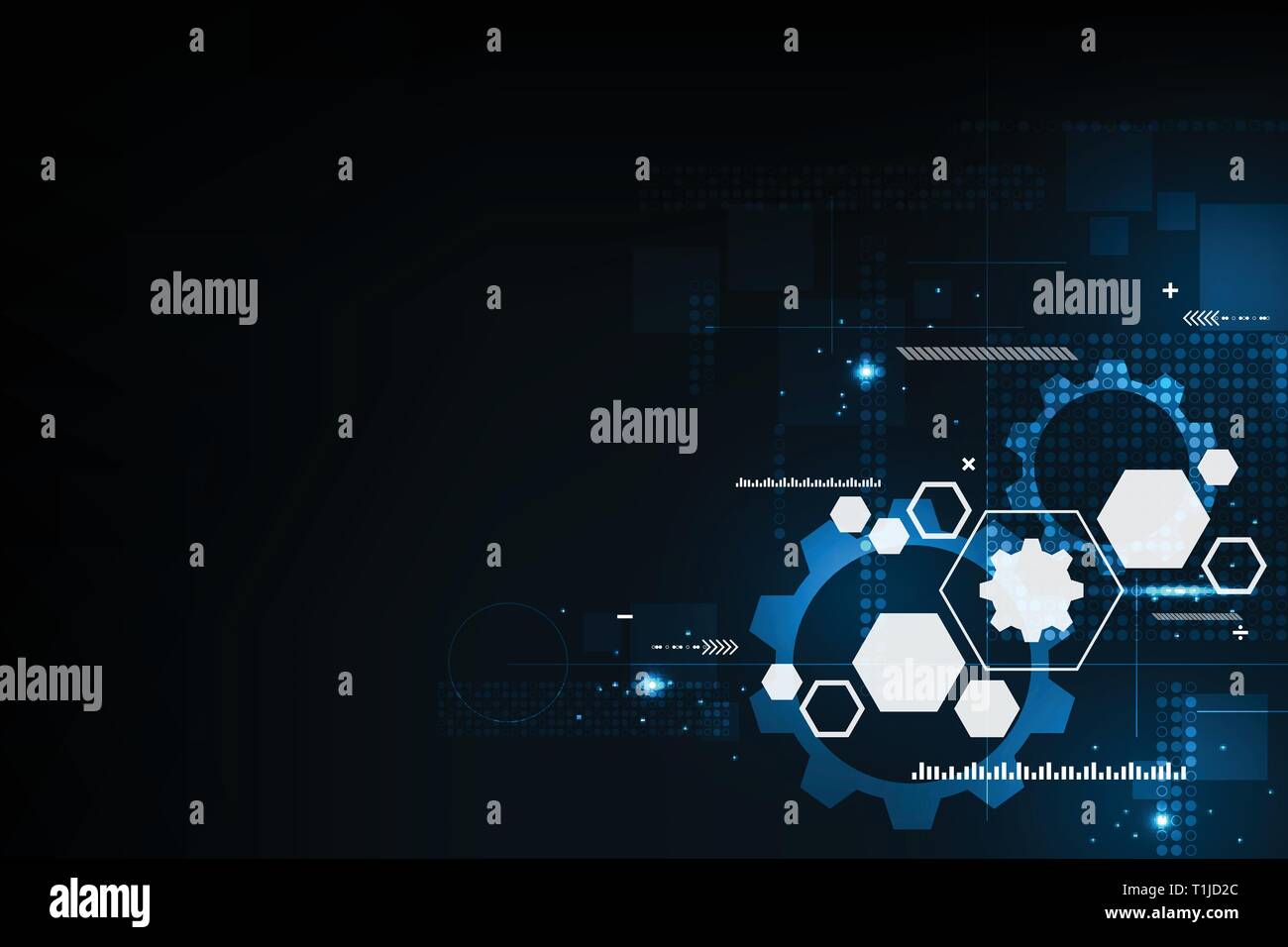 Vector background technology in the concept of digital Stock Vector ...