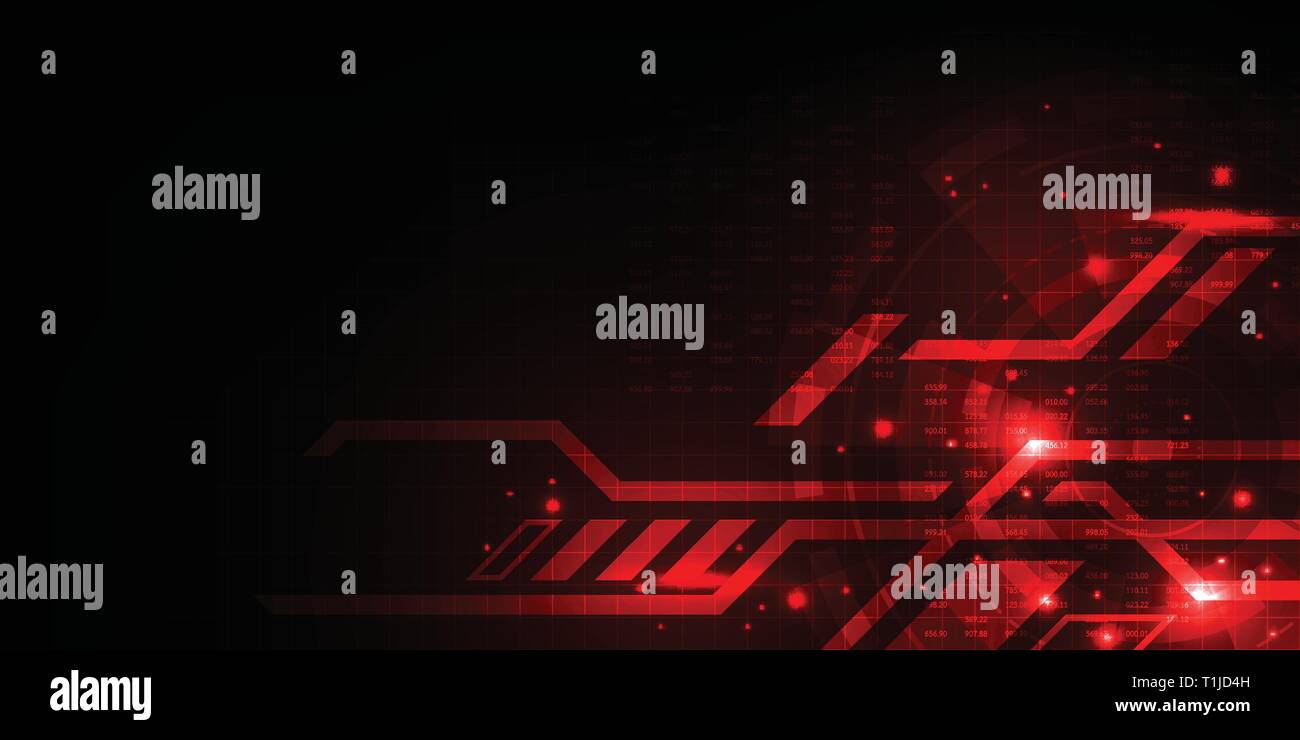 Vector background technology in the concept of digital Stock Vector ...