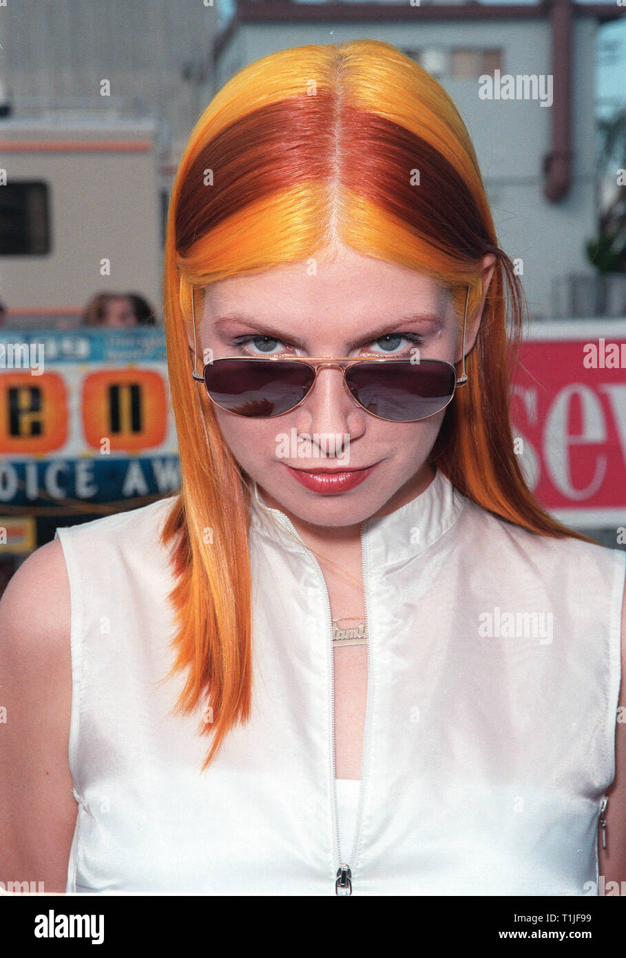LOS ANGELES, CA August 1, 1999 Pop singer VITAMIN C at the 1999 Teen