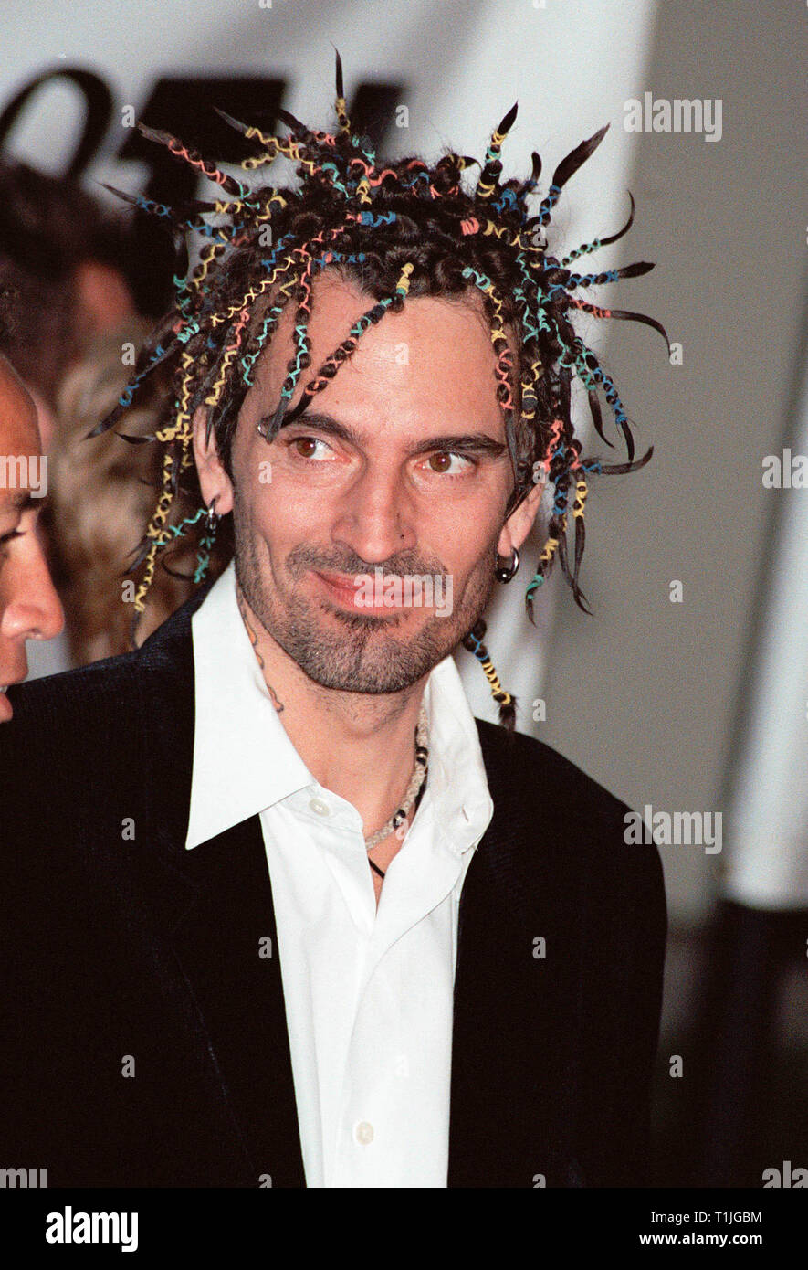 LOS ANGELES, CA - September 18, 1999: Rock star TOMMY LEE at PETA’s