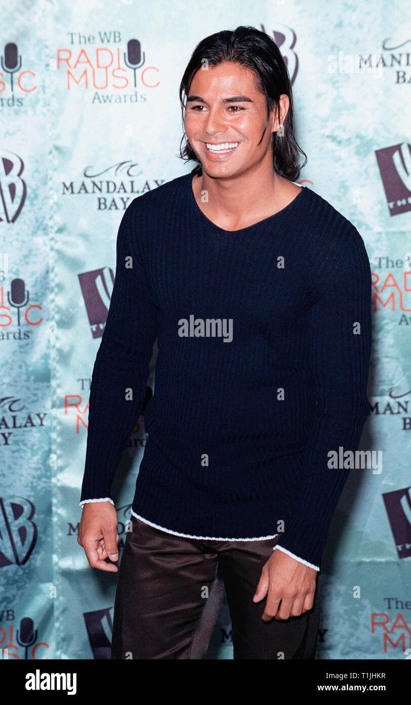 LAS VEGAS, NV. October 28, 1999:   Latin pop star Julio Iglesias Jr. at The WB Radio Music Awards at the Mandalay Bay Resort & Casino, Las Vegas. © Paul Smith / Featureflash Stock Photo