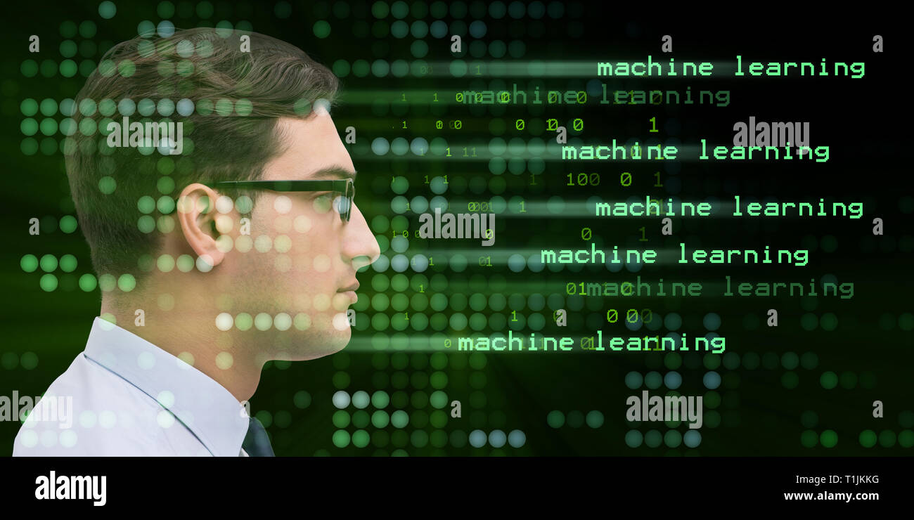 Cognitive computing and machine learning concept Stock Photo - Alamy