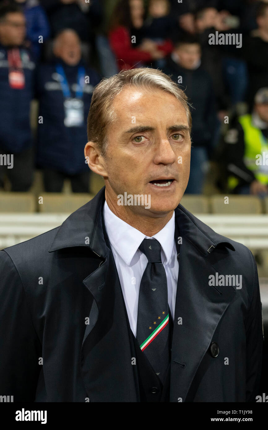 Roberto Mancini Coach (Italy) during the Uefa European Championship 2020  Qualifying Round match between Italy 6-