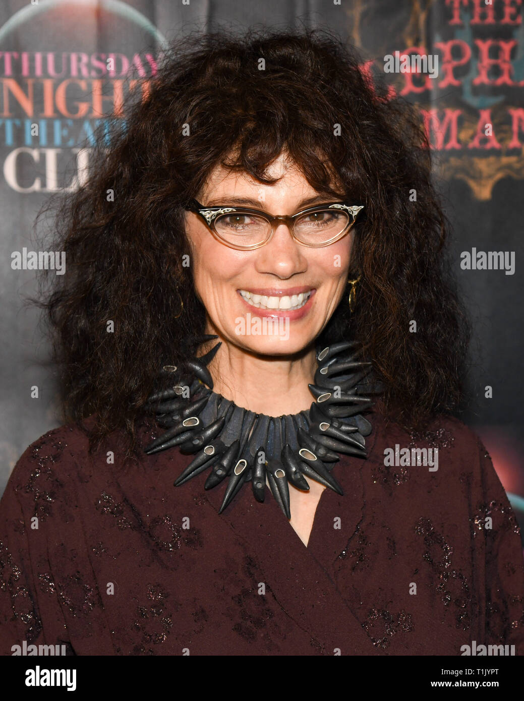 North Hollywood, California, USA. 22nd Mar, 2019. DEBRIANNA MANSINI attends  The Elephant Man Presented by The Thursday Night Theater Club at El  Portal Theatre in North Hollywood, California. Credit: Billy BennightZUMA  WireAlamy