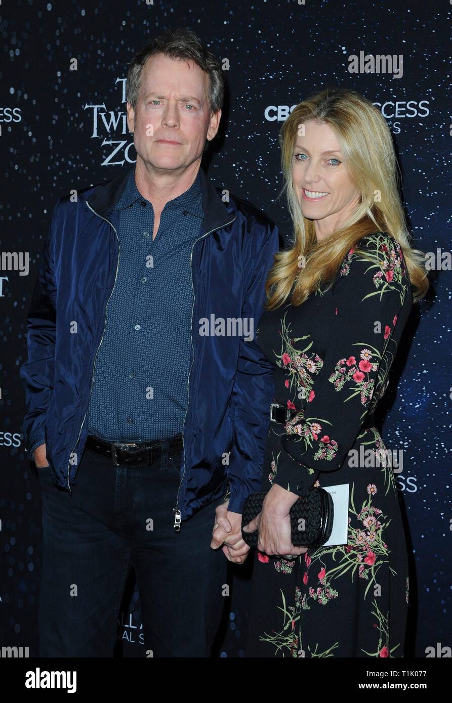 Los Angeles, CA, USA. 26th Mar, 2019. Greg Kinnear, Helen Labdon at