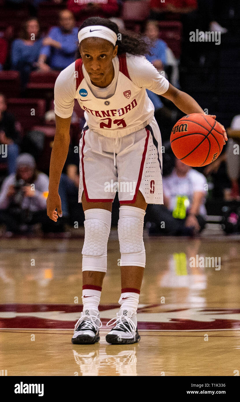 Stanford CA USA 25th Mar 2019 A Stanford Guard Kiana Williams 23 Stanford ca usa 25th mar 2019 a stanford guard kiana williams 23