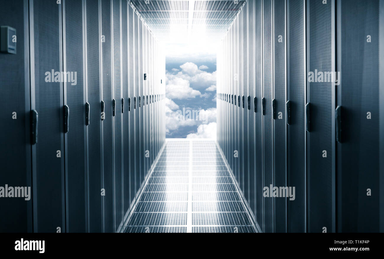 The Data Center Stock Photo Alamy
