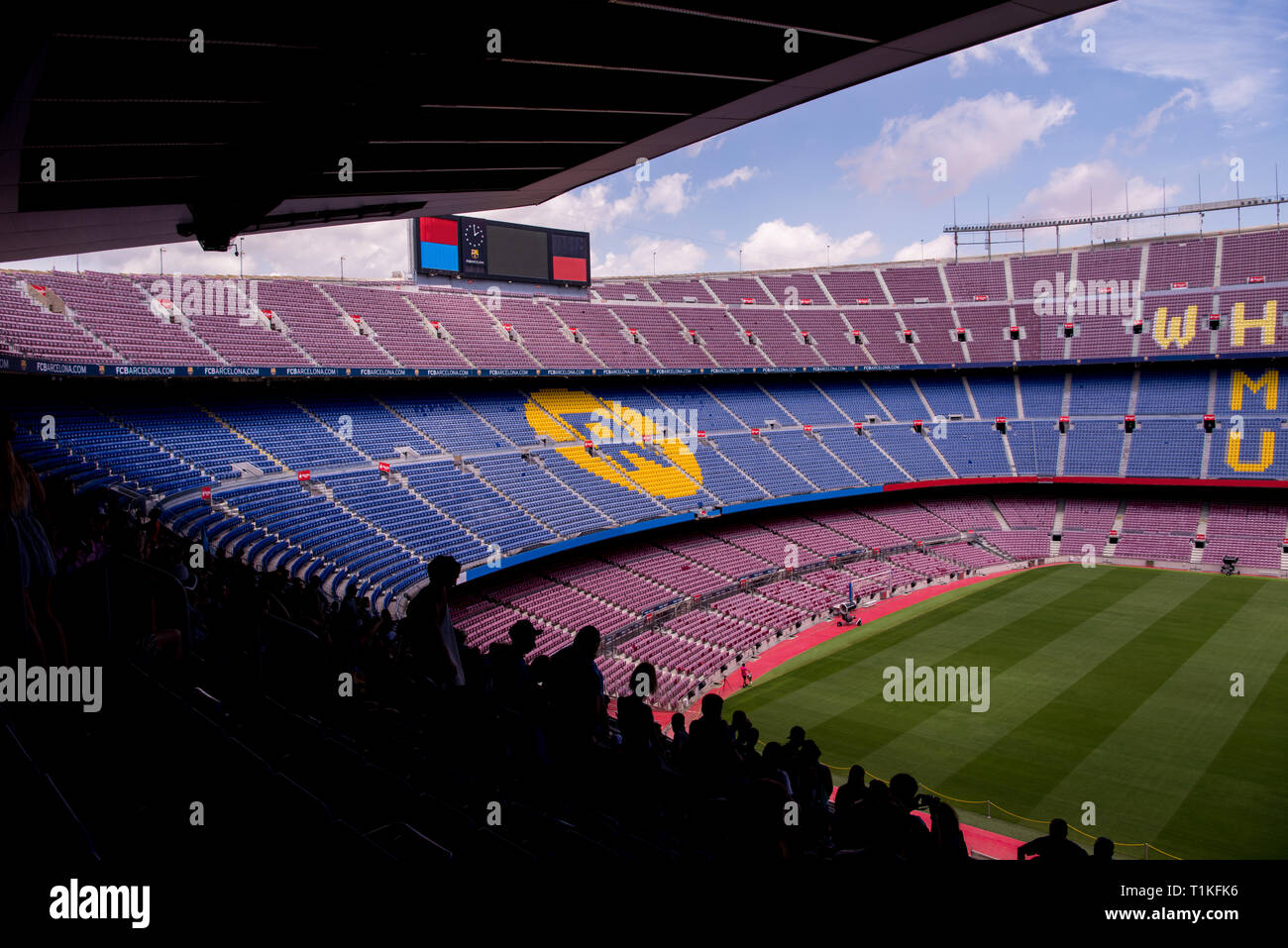 Seats In The Camp Nou Hi res Stock Photography And Images Alamy