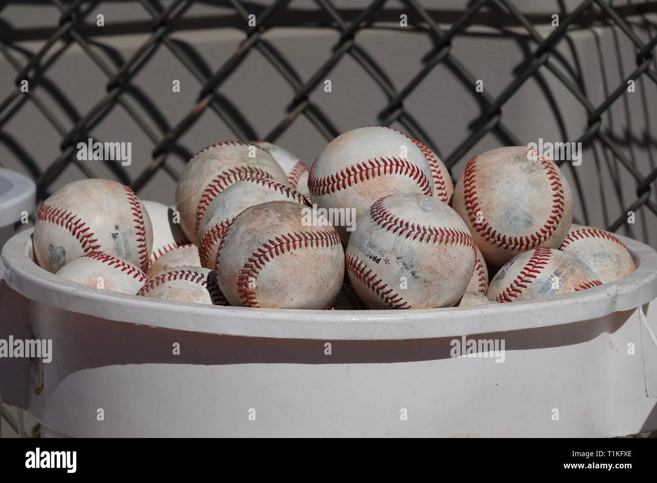 Baseball ball bucket hires stock photography and images Alamy