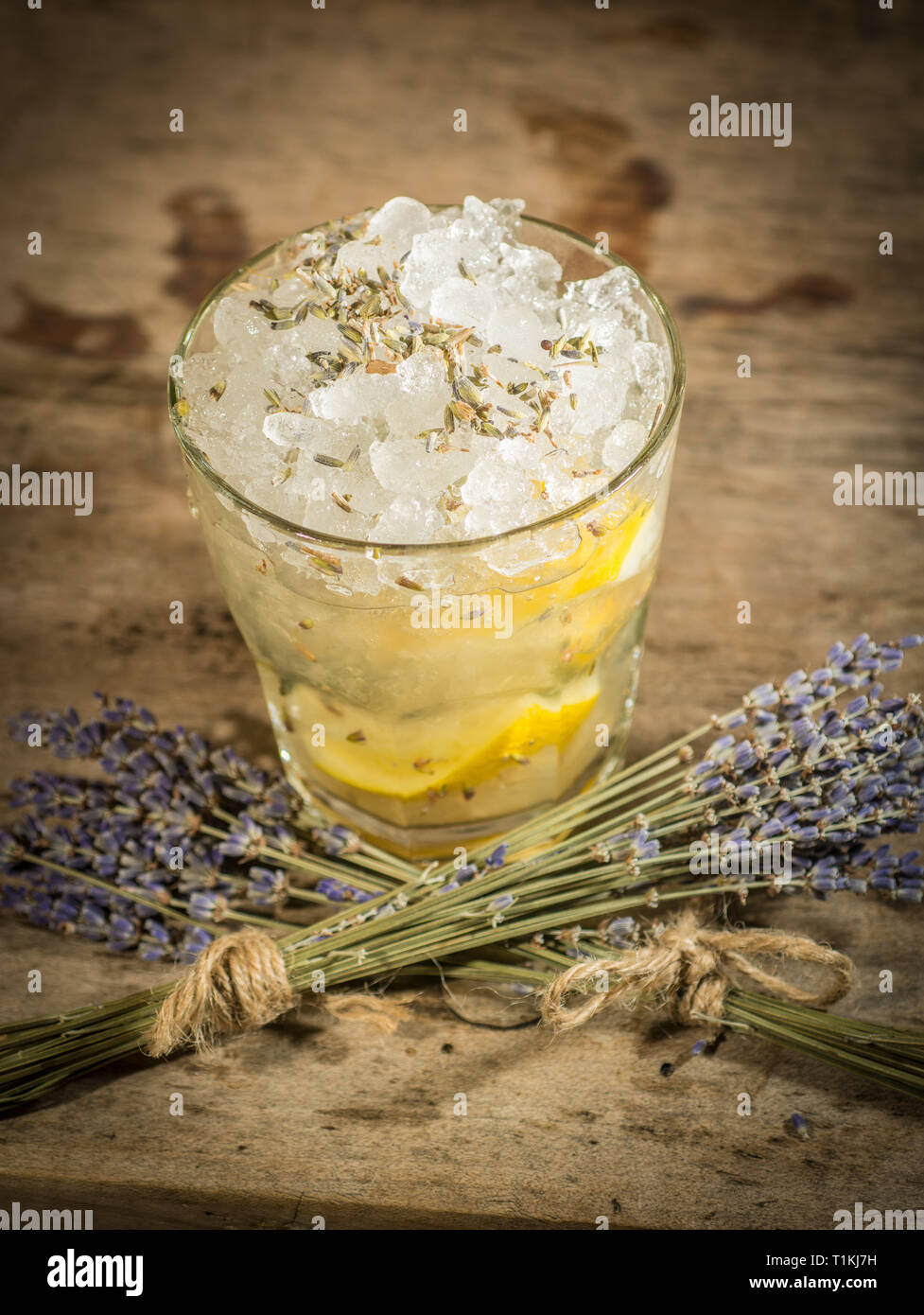 crushed ice based cocktail Stock Photo Alamy
