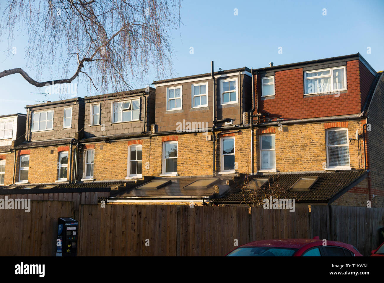 Loft Conversion House Uk Stock Photos Loft Conversion House Uk