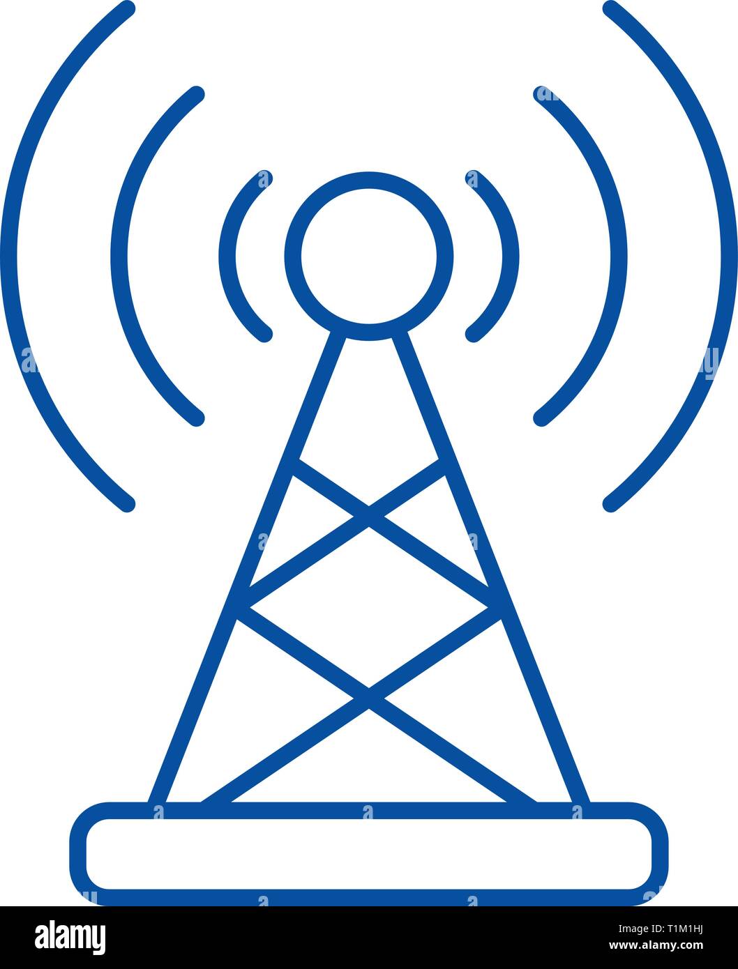 Wireless Network Symbol Global Communication Stock Photos & Wireless