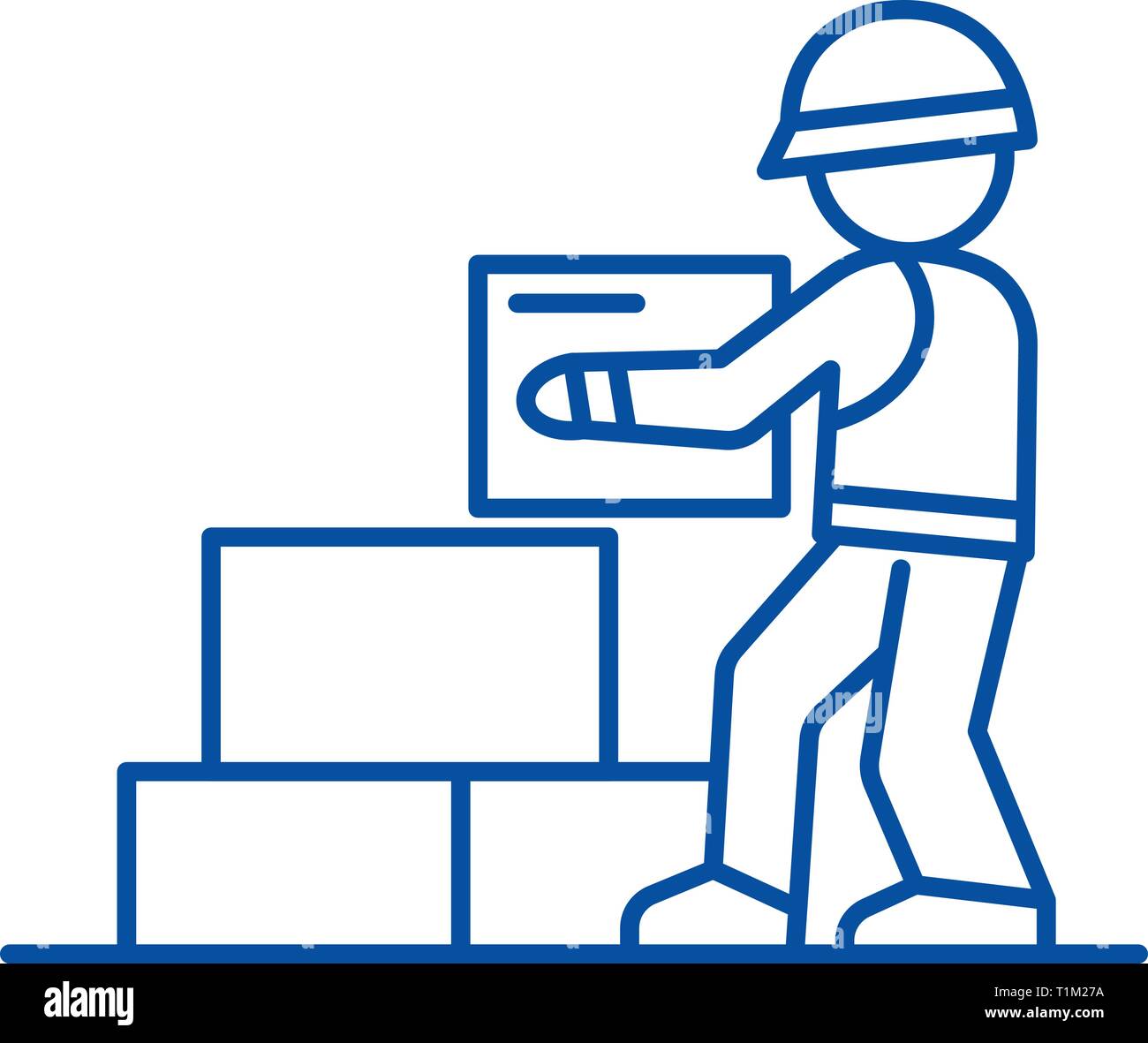 Builder Man Stock Illustrations – 46,325 Builder Man Stock